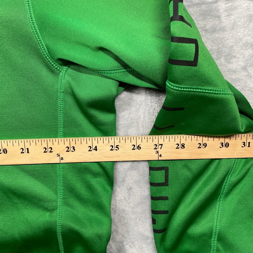 Nike Oregon Ducks Hoodie Men Large Green Fighting Ducks Mighty Oregon Pullover - Picture 6 of 12